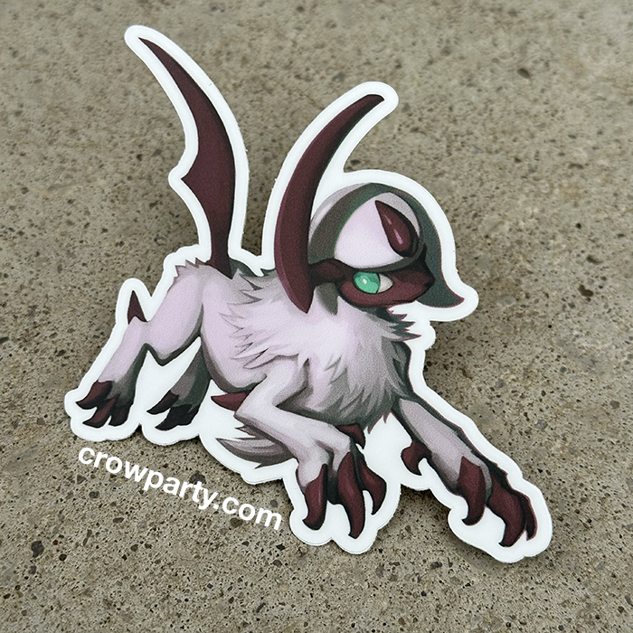 Shiny Absol Vinyl Sticker
