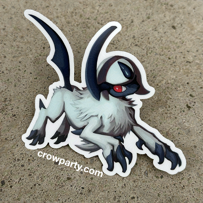Absol Vinyl Sticker