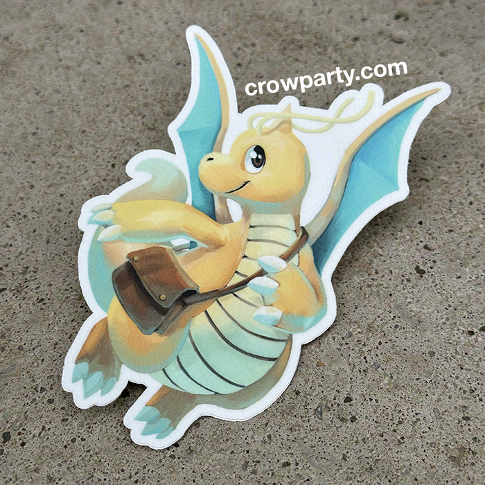 Dragonite Vinyl Sticker