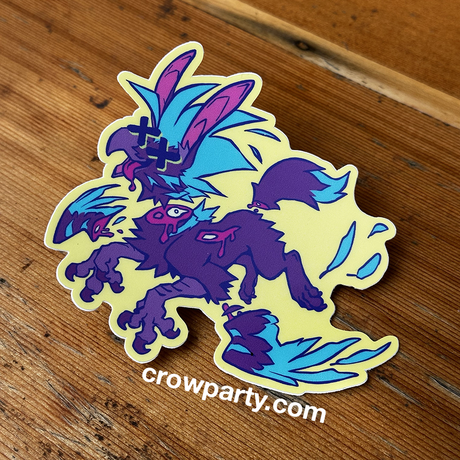 Konig xVx Sticker - Purple