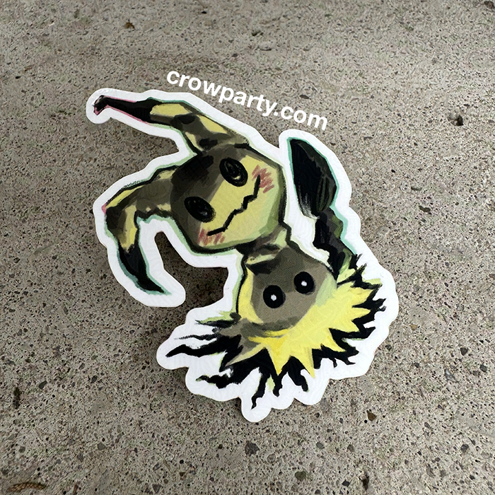 Mimikyu Vinyl Sticker