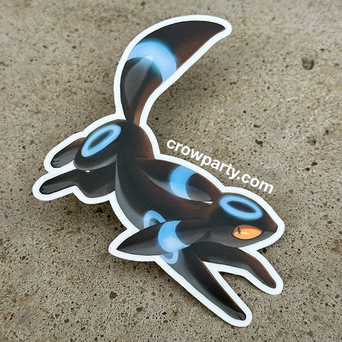Shiny Umbreon Vinyl Sticker