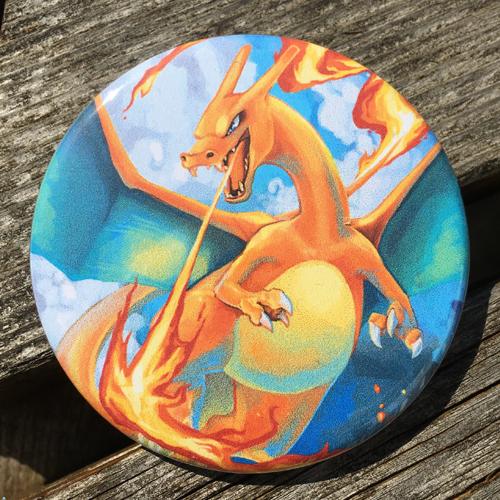 Charizard Button