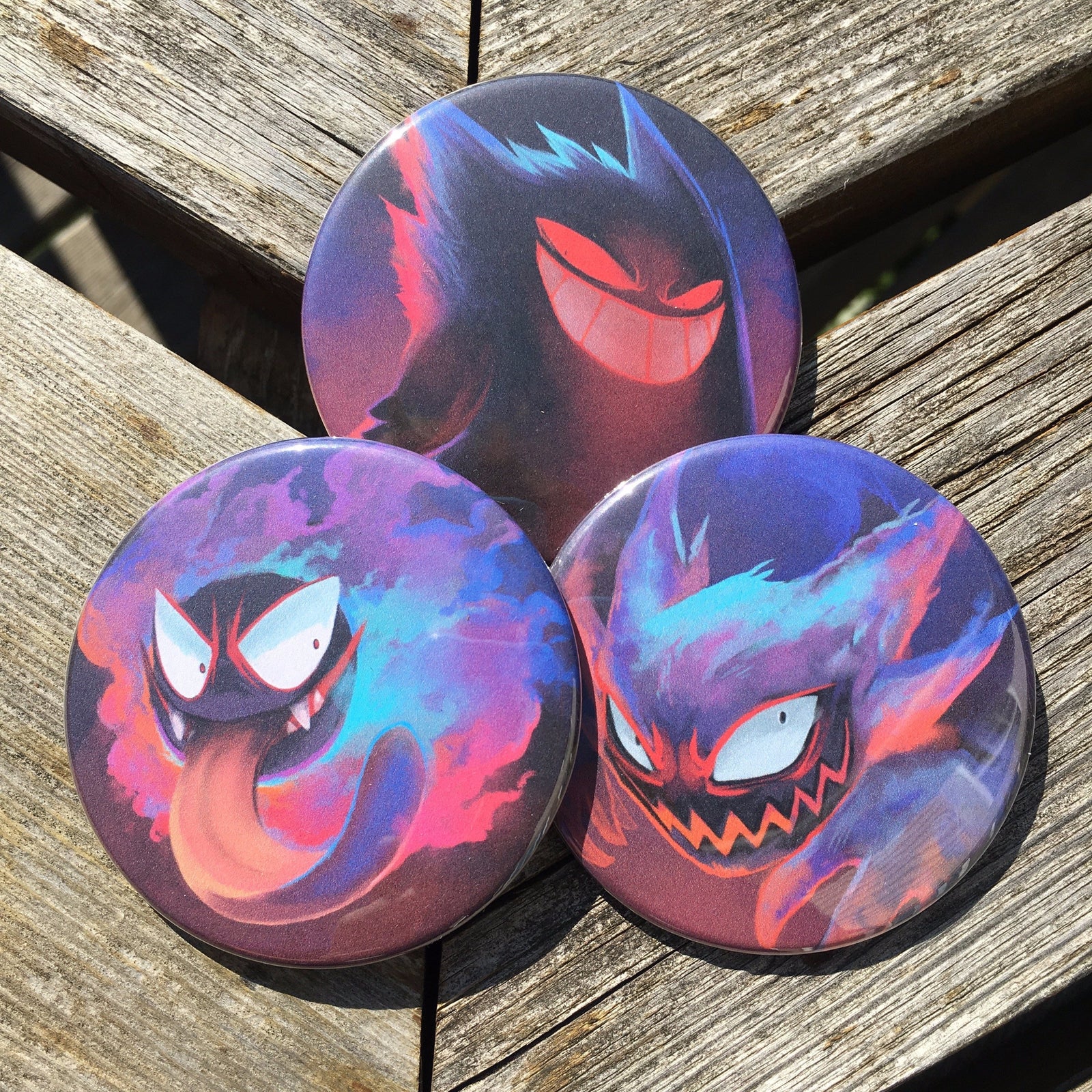 Ghost Type Pin Trio