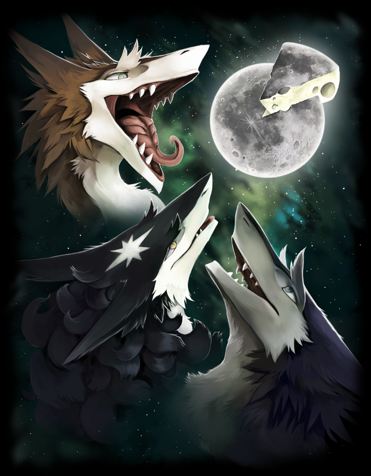 3 Sergal Moon T-Shirt SPECIAL