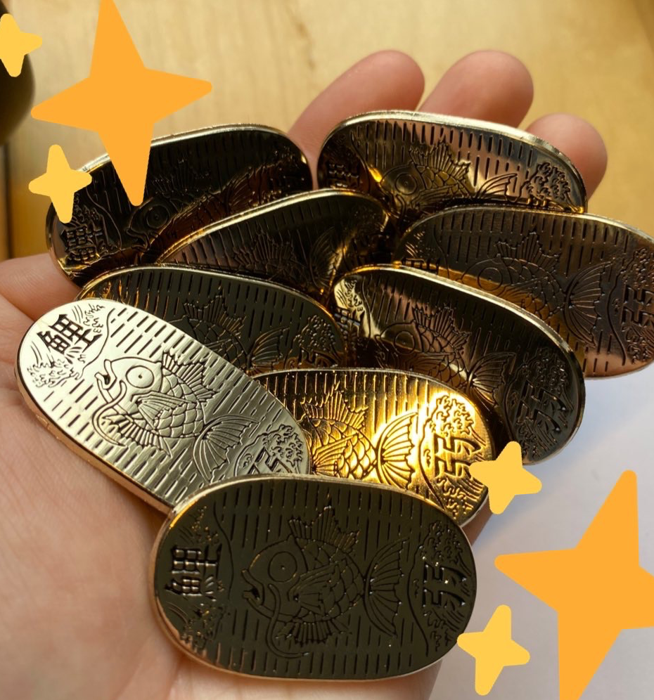 Magikarp Coin Enamel Pin