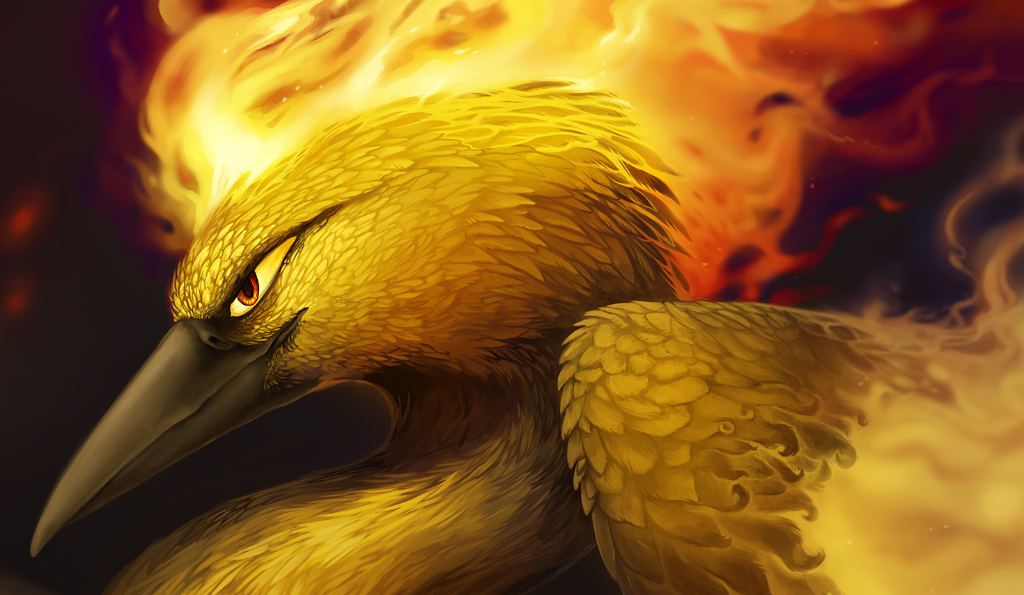 Moltres Portrait Playmat