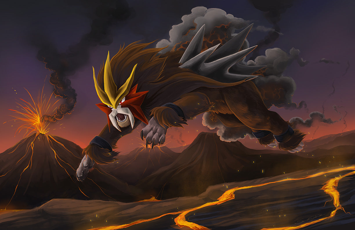 Entei Print