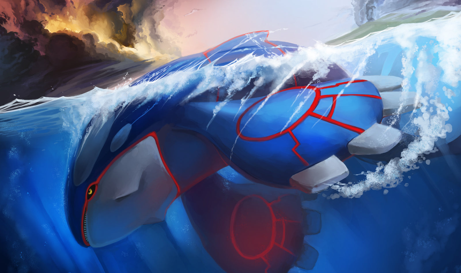 Kyogre Playmat