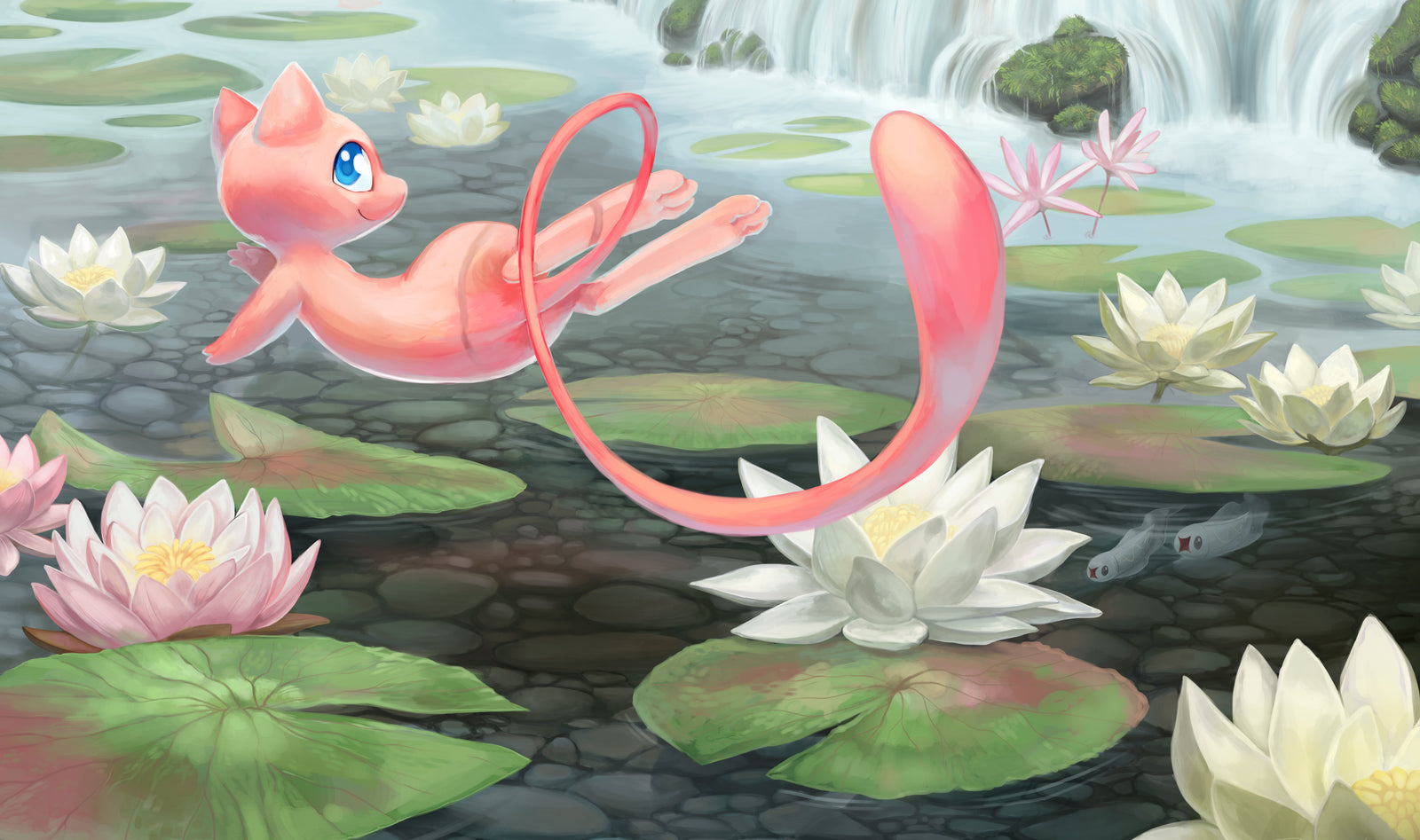 Mew Playmat
