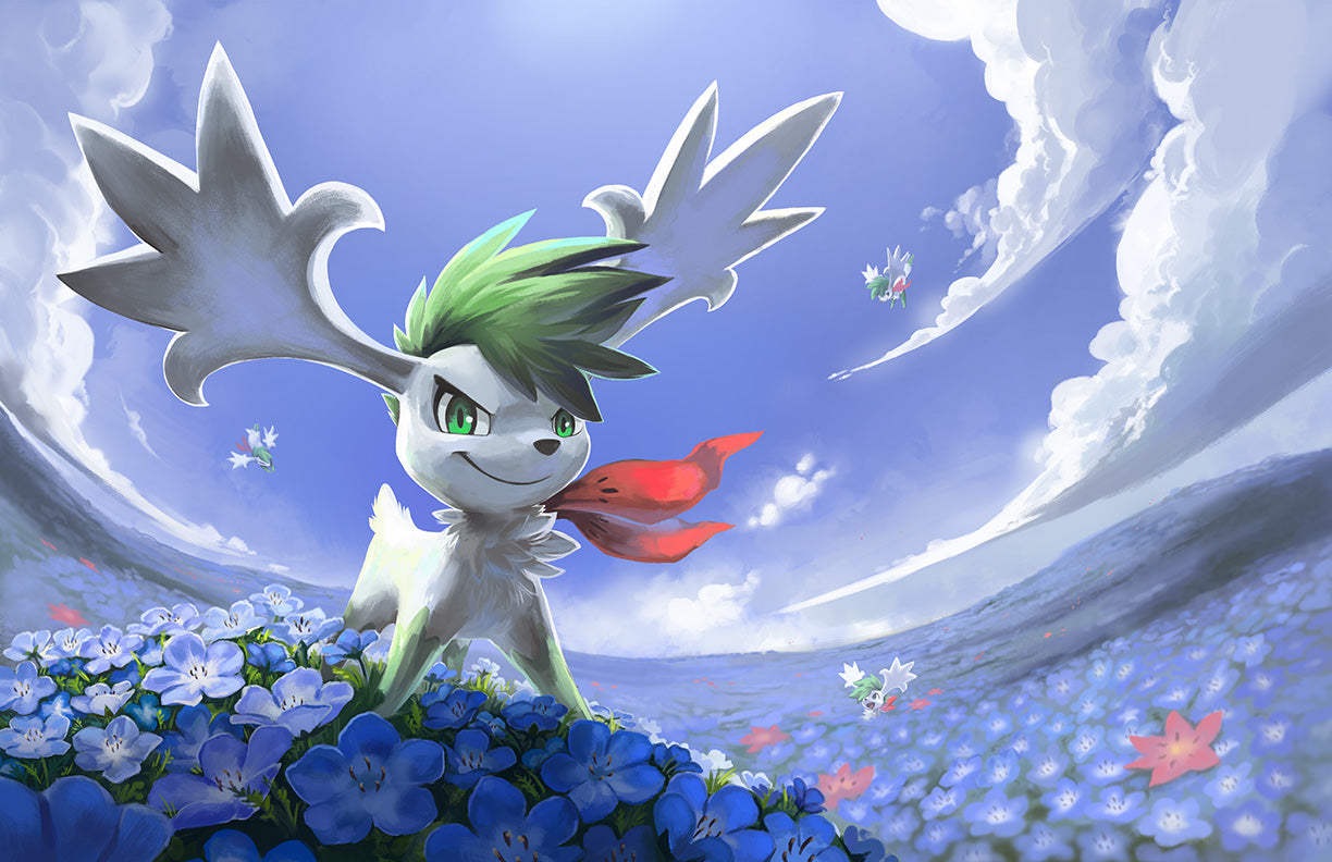 Shaymin Sky Forme Print